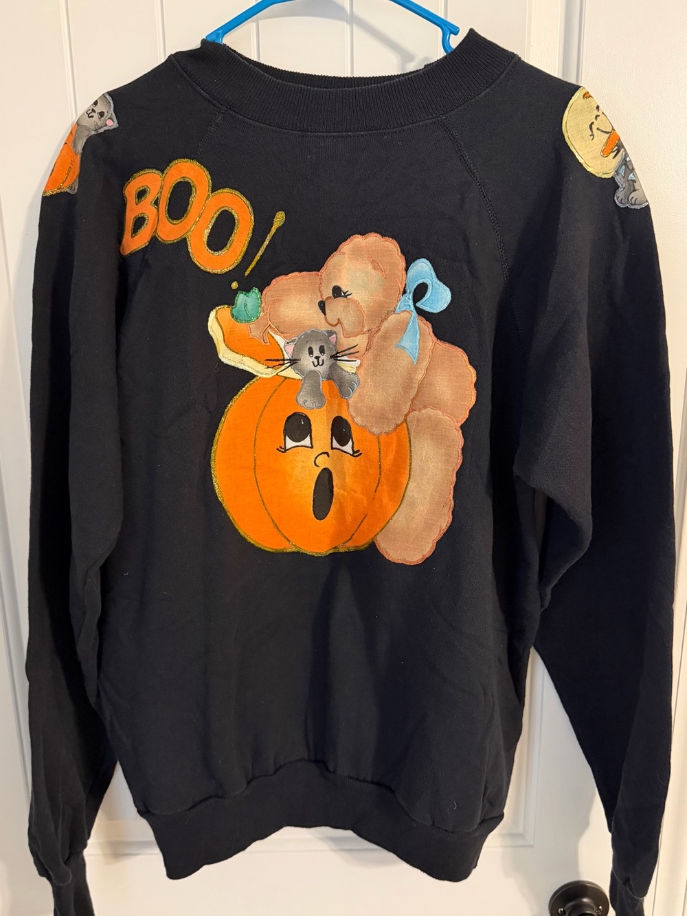 Vintage handmade Halloween sweatshirt
